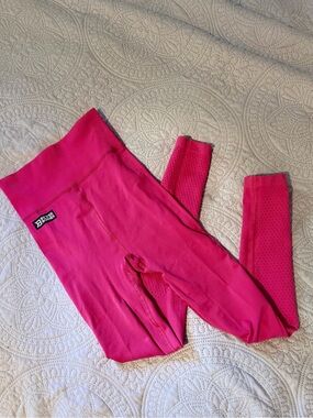 BETTER BODIES Hot Pink Seamless Leggings